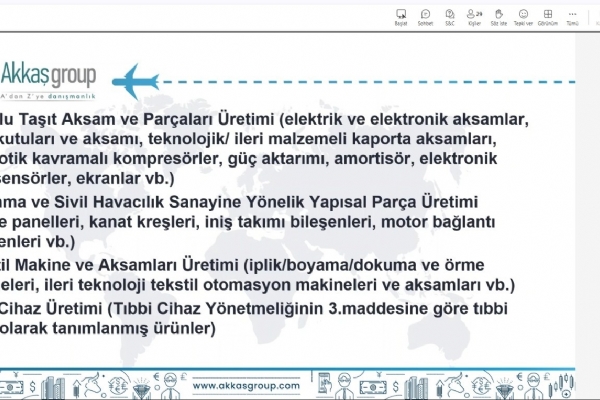 Yerel Kalkınma Hamlesi Programı Tekirdağ İli Çevrimiçi Bilgilendirme Semineri Gerçekleşti