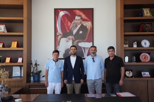 İnşaat Sektörü Firma Yetkililerinden Odamız Yönetim Kurulu Başkanı İzzet VOLKAN´a Ziyaret