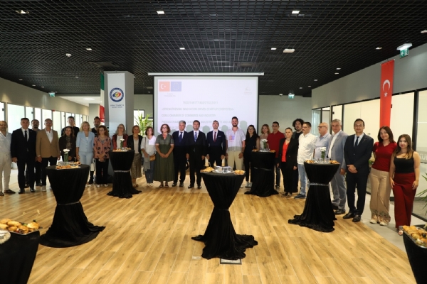 Padova Ticaret Odası Heyetinden "Yenilik Odaklı Start-Up Ekosistemi" Kapsamında Çorlu TSOya Ziyaret