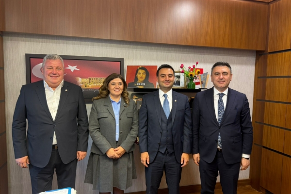 Çorlu TSO´dan İyi Parti Tekirdağ Milletvekili Sayın Selcan TAÇCI´ya Ziyaret