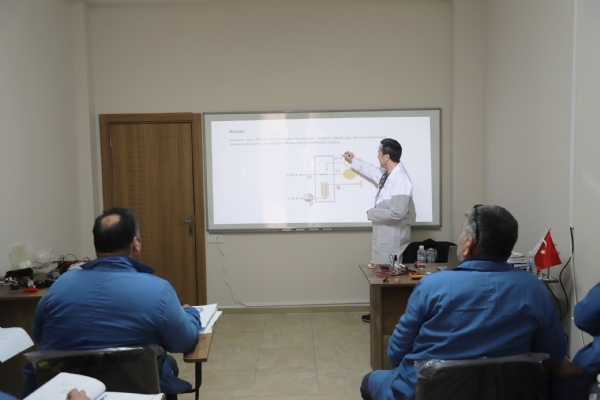 Mavi Yaka Mesleki Eğitim Merkezi´nde İlk Kurs Başladı