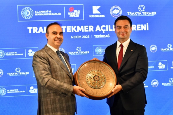 T.C. Sanayi ve Teknoloji Bakanı Sayın Mehmet Fatih KACIRın Teşrifleriyle Çorlu TSO Trakya Bilim Teknoloji Geliştirme Merkezi TEKMERin Resmi Açılış Töreni Gerçekleştirildi