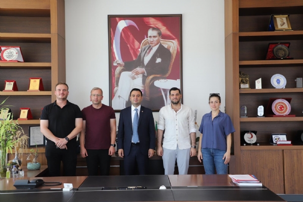 Ergene Velimeşe Sosyal Gelişim ve Yardımlaşma Derneğinden Çorlu TSO Yönetim Kurulu Başkanı İzzet VOLKAN´a Ziyaret
