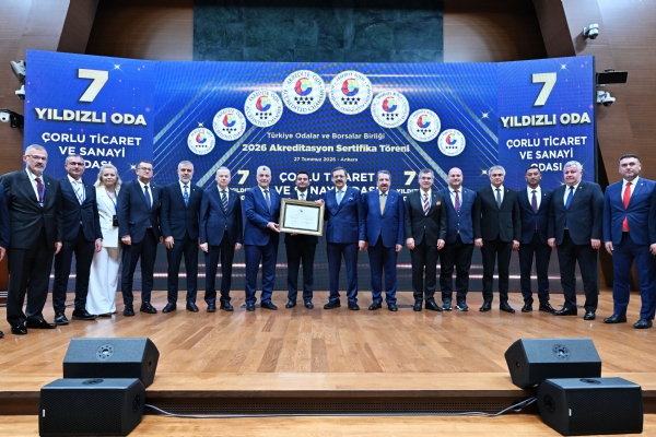 EN İYİSİ YİNE ÇORLU TİCARET VE SANAYİ ODASI