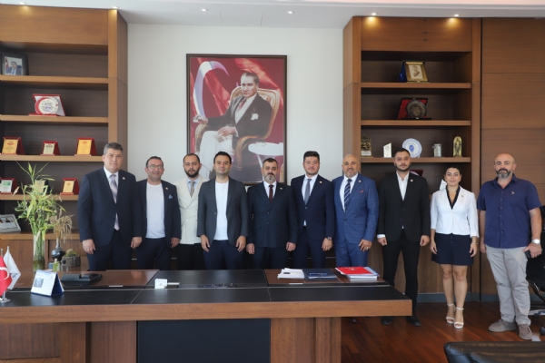 Tüm Kalkınma ve Girişimci İş İnsanları Derneği´nden Yönetim Kurulu Başkanı İzzet VOLKAN´a Ziyaret
