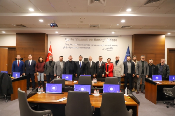 KOSGEB Başkanı Sayın Ahmet Serdar İBRAHİMCİOĞLU´dan Odamıza Ziyaret