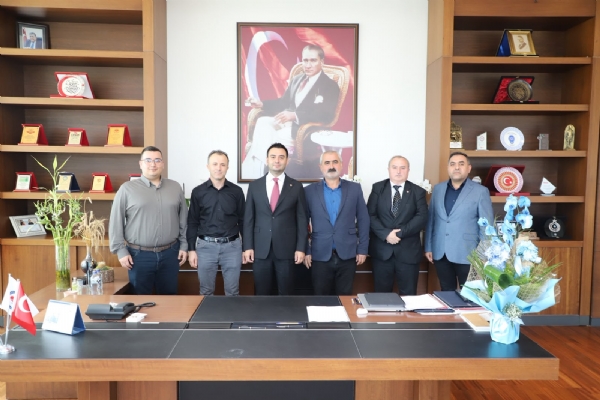 Çorlu TSO 16. Meslek Komitesinden Odamız Yönetim Kurulu Başkanı İzzet VOLKAN´a Tebrik Ziyareti