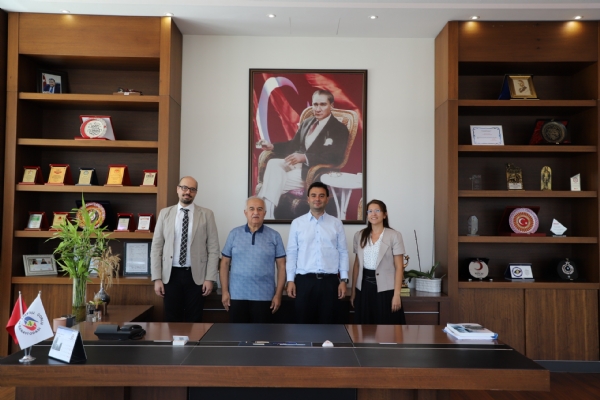 Tekirdağ Namık Kemal Üniversitesi Çorlu Meslek Yüksekokulu Yöneticileri Odamızı Ziyaret Etti