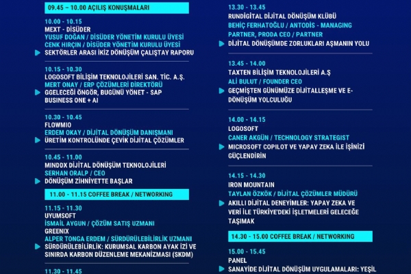 Dijital OSB Buluşmaları Etkinlik Daveti