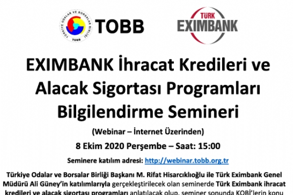 Eximbank Semineri Gerekleti