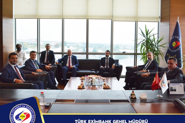 Trk Eximbank Genel Mdr Sayn Ali Gney´den Odamza Ziyaret