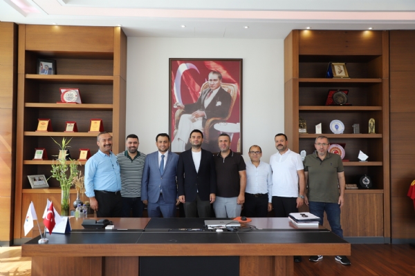 Çorlu-Ergene Fırıncılar ve Unlu Mamuller Yardımlaşma Derneği‘nden Yönetim Kurulu Başkanı İzzet VOLKAN´a Ziyaret