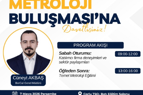 Trakya Metroloji Buluşması Daveti