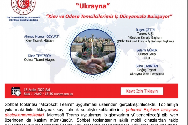 Ticaret Mavirleri ile Elektronik Sohbetler - Ukrayna ve Grcistan