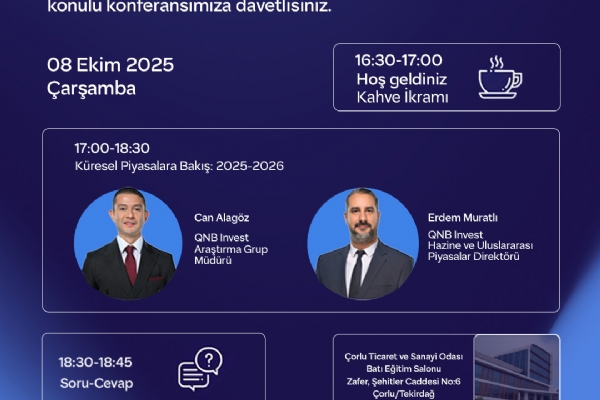 Küresel Piyasalara Bakış:2025-2026 Etkinlik Daveti Hak
